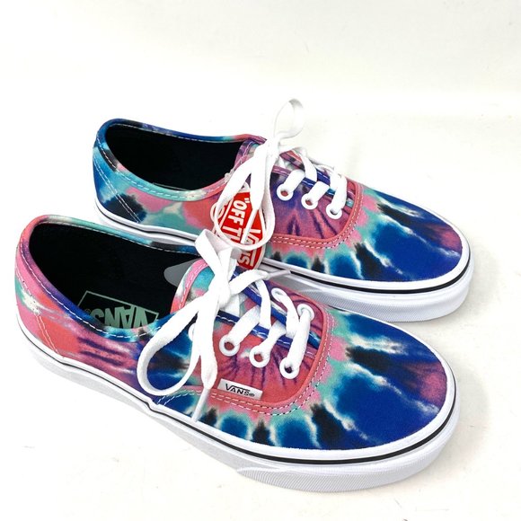 💖MEGA SALE💖 VANS Authentic Tie Dye Multi Canvas  Women's  VN0A38EMVK shoes - Picture 2 of 13